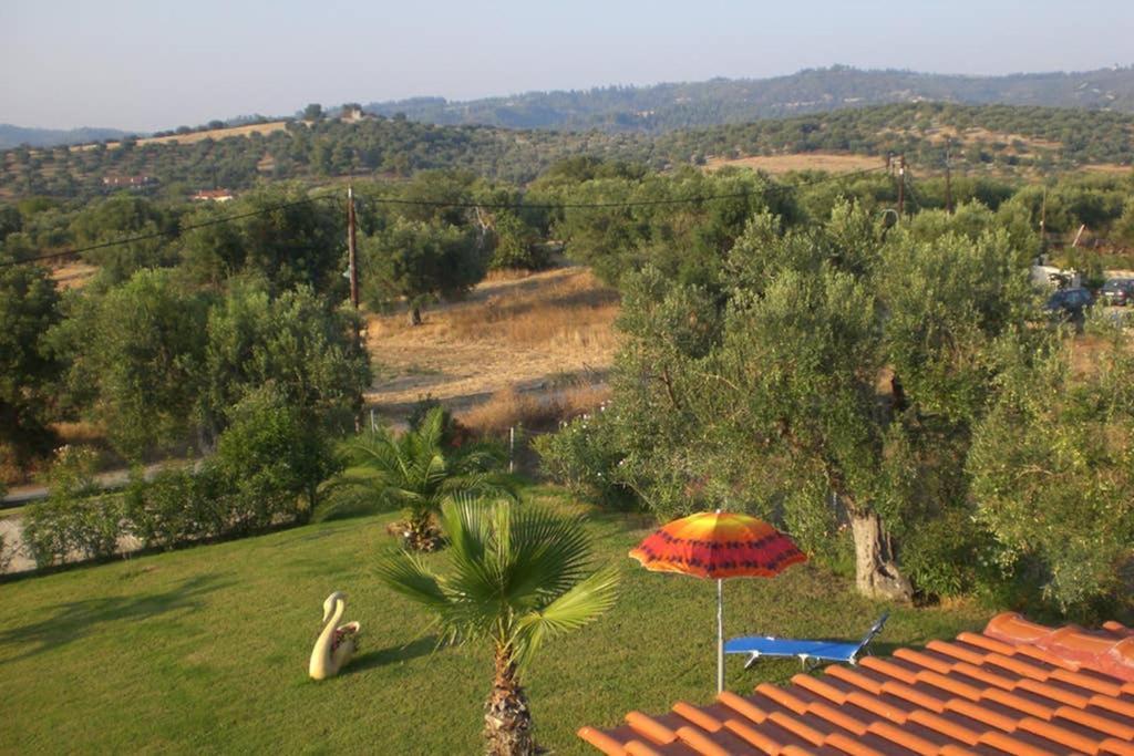 Wonderful Villa With Great View In Posidi-Kalandra Екстериор снимка