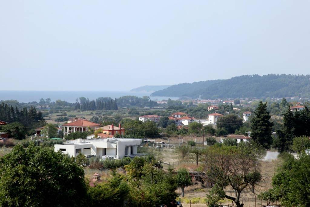 Wonderful Villa With Great View In Posidi-Kalandra Екстериор снимка